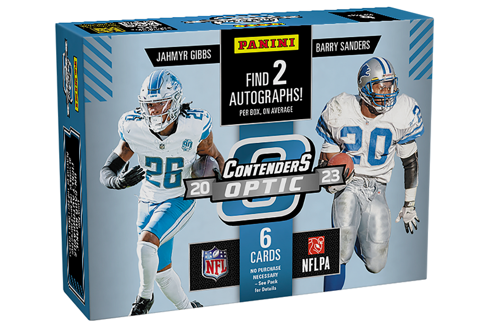 Panini Contenders Optic Football 2023 Hobby Box (6 Cards)