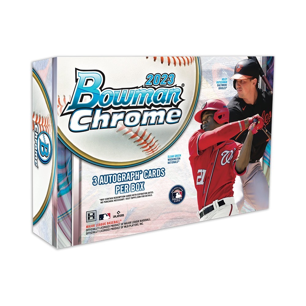 
                
                    Load image into Gallery viewer, 2023 Bowman Chrome Baseball HTA Box
                
            