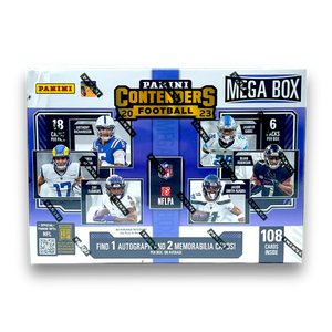 2023 Panini Contenders Football Hobby Mega Box (6 Packs)