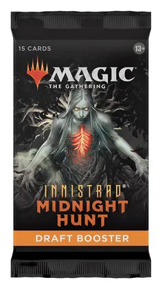 
                
                    Load image into Gallery viewer, Magic the Gathering Innistrad Midnight Hunt Draft Booster Pack.
                
            