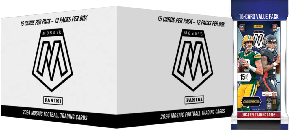 2024 Mosaic Football Value Pack (15 Cards)