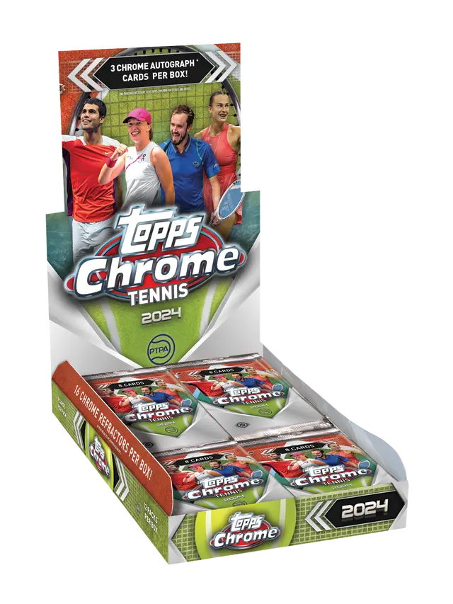 2024 Topps Chrome Tennis Hobby Box