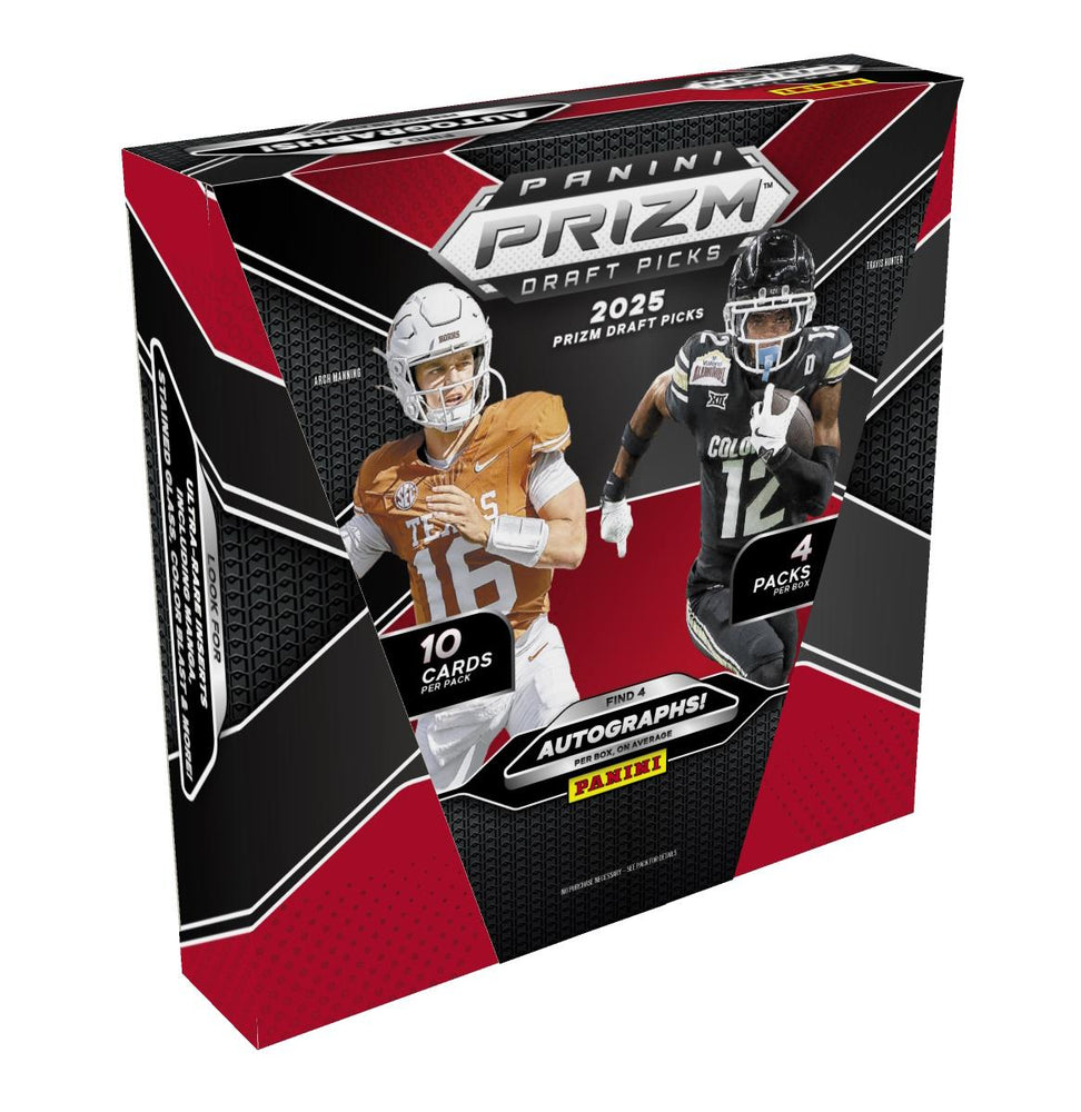 Panini 2025 Prizm Draft Picks Football Collegiate Hobby Box