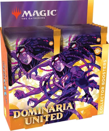 
                
                    Load image into Gallery viewer, Magic The Gathering Dominaria United Collector Booster Box (12 Packs)
                
            