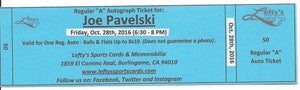 Joe Pavelski San Jose Sharks autographed 8x10 Photo (In-store Signing 10/28/16)  Image 2