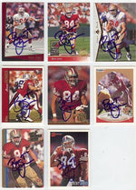Brent Jones San Francisco 49ers Autographed Trading card Image 1