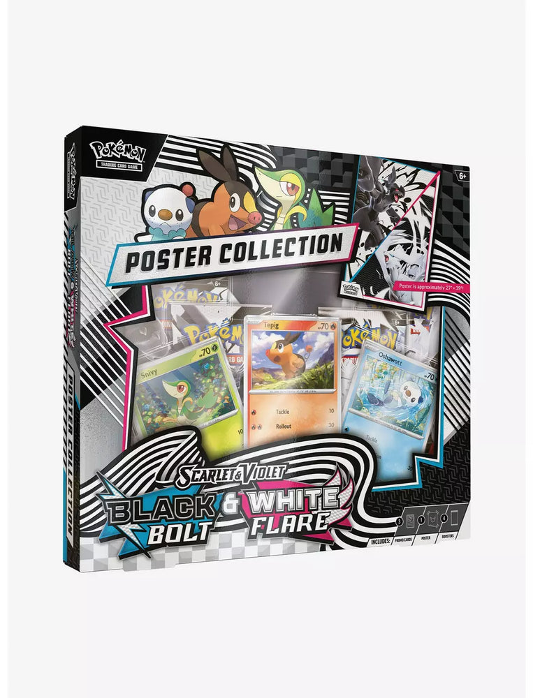 Pokemon Black Bolt and White Flare Poster Collection