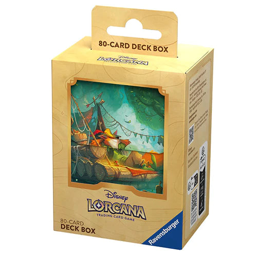 Disney Lorcana Robin Hood Deck Box 80ct