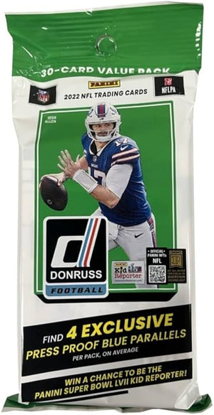 2022 Donruss Football Value Pack (30 Cards)