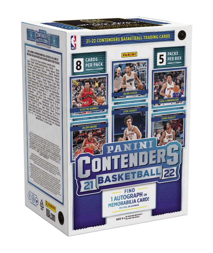 
                
                    Load image into Gallery viewer, Panini 2021-22 Contenders Basketball Blaster Box
                
            