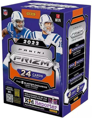 
                
                    Load image into Gallery viewer, 2023 Panini Prizm Football Blaster (24 cards)
                
            