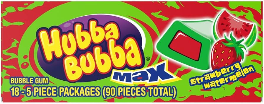 Hubba Bubba Max Strawberry Watermelon