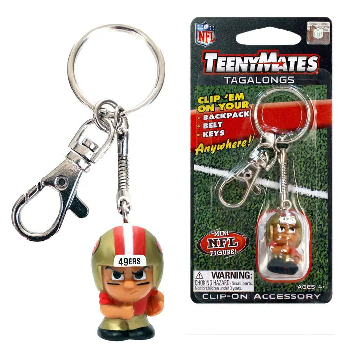 San Francisco 49ers TeenyMates Key Ring