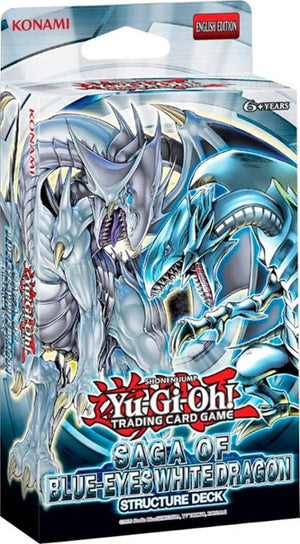 YuGiOh Structure Deck Saga of Blue Eyes White Dragon