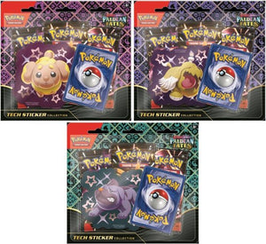 Pokemon Scarlet & Violet Paldean Fates Tech Sticker Collection