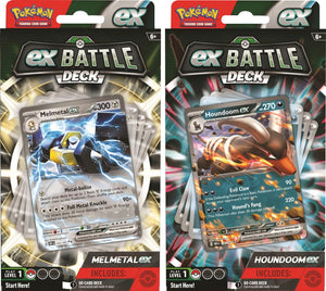 Pokemon Melmetal/Houdoom ex Battle Decks