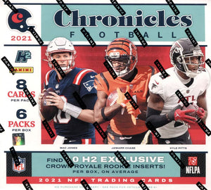 
                
                    Load image into Gallery viewer, Panini 2021 Chronicles Football Hobby Hybrid Box
                
            