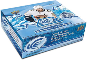 Upper Deck 2021-22 Ice Hockey Hobby Box (13 Packs)