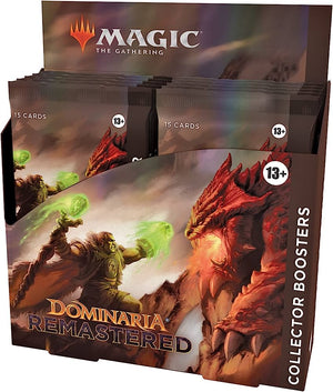 
                
                    Load image into Gallery viewer, Magic the Gathering Dominaria Remastered Collector Booster Box (12 Packs)
                
            
