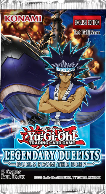 YuGiOh Legendary Duelists Duels From the Deep Booster Pack