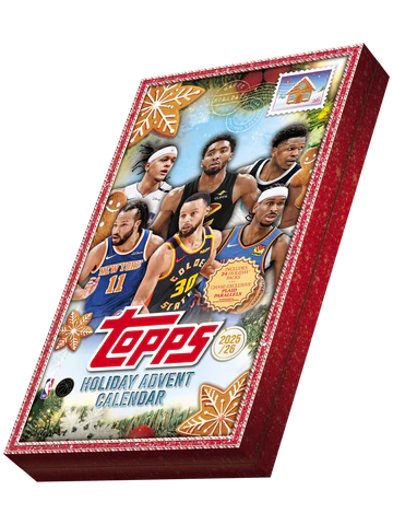 2025-26 Topps Holiday Basketball Countdown Calendar