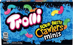 
                
                    Load image into Gallery viewer, Trolli Sour Brite Crawlers Minis Theater Box (3.5 oz)
                
            