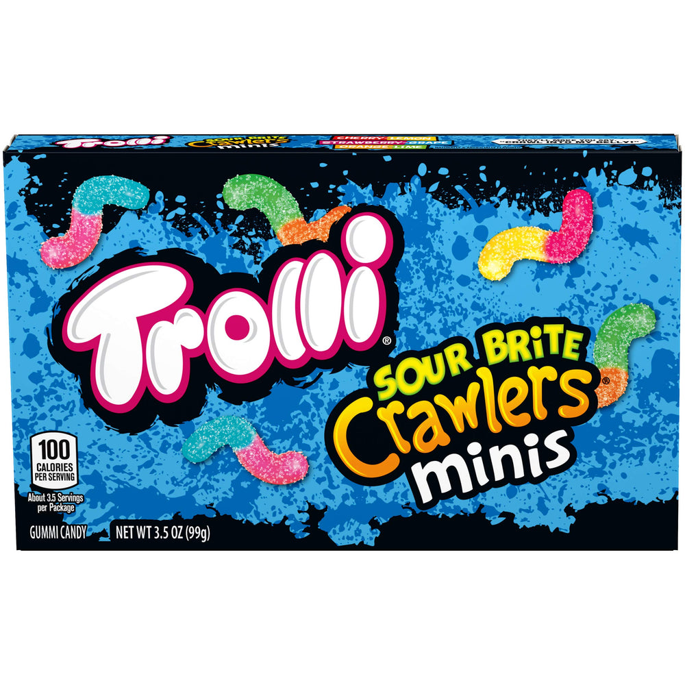 Trolli Sour Brite Crawlers Minis Theater Box