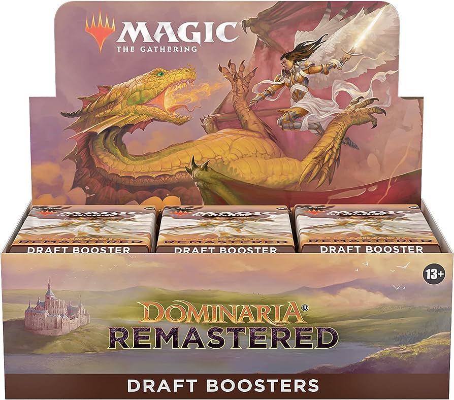 Magic the Gathering Dominaria Remastered Draft Booster Box (36 Packs)