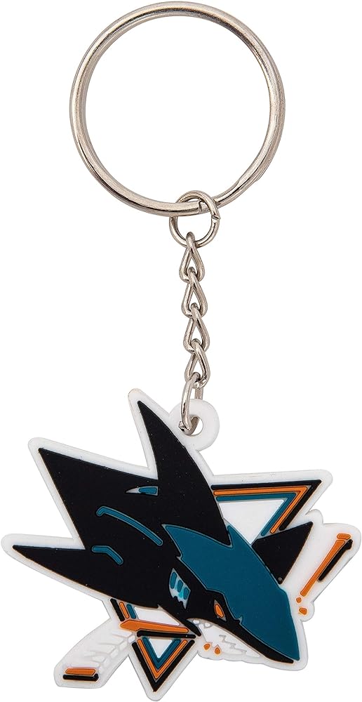 San Jose Sharks Key Ring