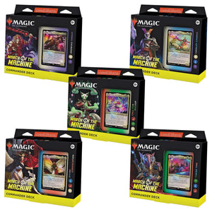 Magic the Gathering March of the Machines Commander Deck