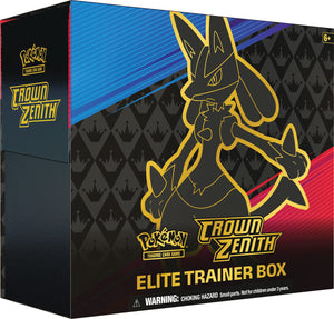 Pokemon TCG Crown Zenith Elite Trainer Box