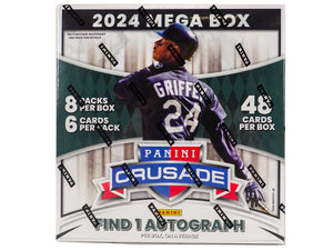 2024 Panini Crusade Baseball Mega Box (8 Packs)