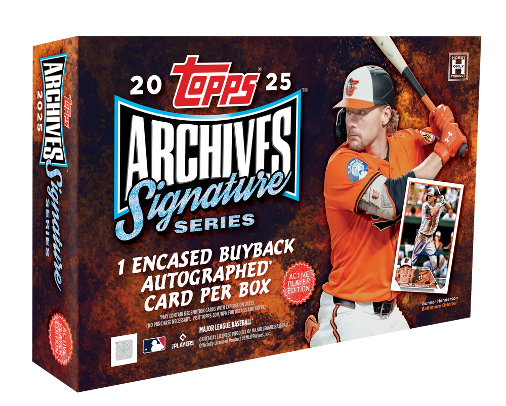2025 Topps Archives Signature Series Baseball Hobby Box
