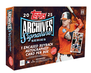 2025 Topps Archives Signature Series Baseball Hobby Box