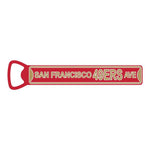 San Francisco 49ers Steel Magnet Bottle Opener