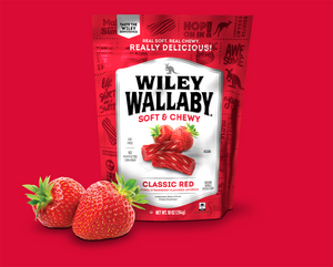 Wiley Wallaby Red Licorice Bag 5oz