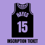 Tiffany Hayes Inscription Ticket (Sun. Sept. 7th 6-7:30 PM)