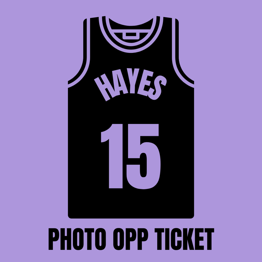 Tiffany Hayes Photo Opp Ticket (Sun. Sept. 7th 6-7:30 PM)