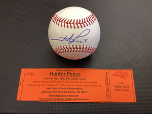 Hunter Pence San Francisco Giants Autographed Baseball