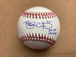 Brandon Crawford San Francisco Giants "2x WS Champ" Autographed Baseball