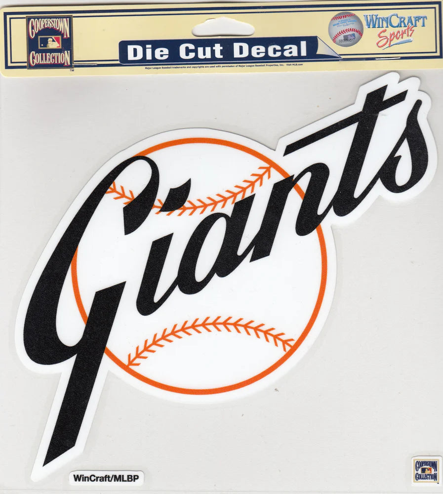 San Francisco Giants Cooperstown Multi Use Decal