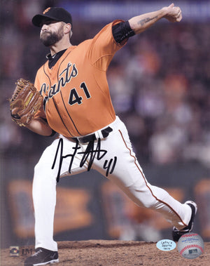 Jeremy Affeldt San Francisco Giants Autographed 8x10 Photos