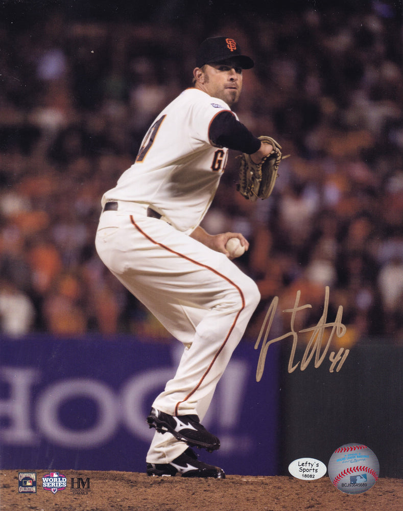 Jeremy Affeldt San Francisco Giants Autographed 8x10 Photos