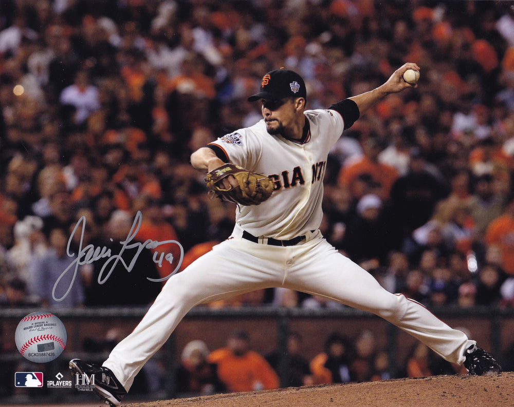 Javier Lopez San Francisco Giants Autographed 8x10 Photos