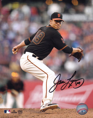 Javier Lopez San Francisco Giants Autographed 8x10 Photos