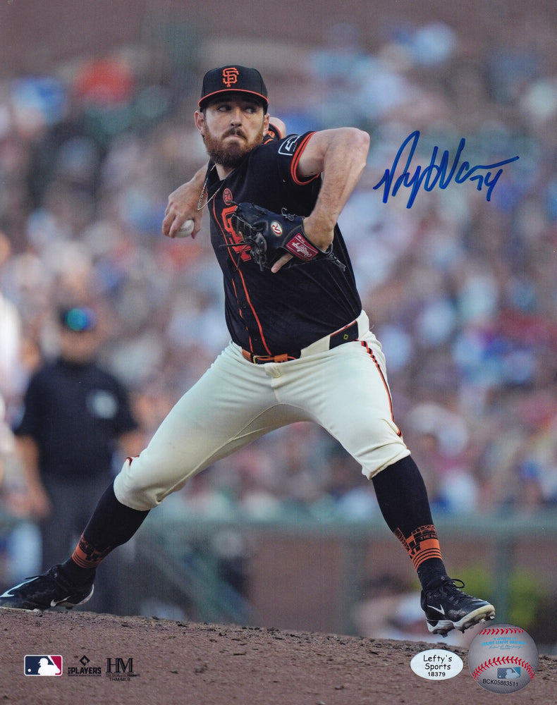 Ryan Walker San Francisco Giants Autographed 8x10 Photos