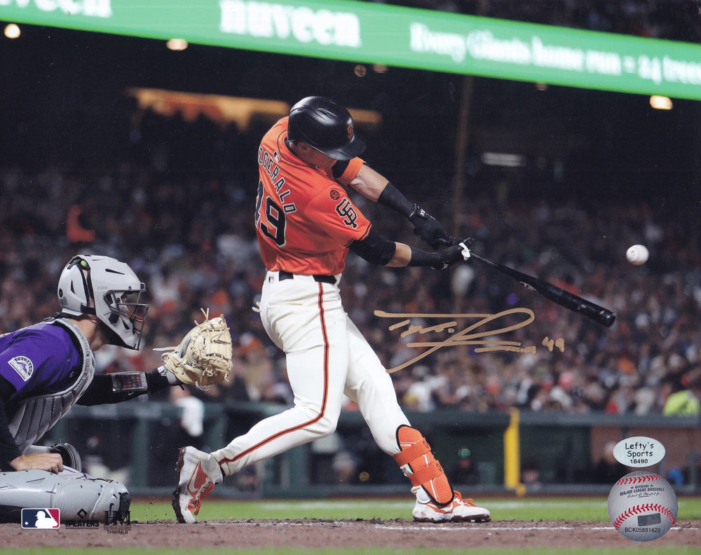 Tyler Fitzgerald San Francisco Giants Autographed 8x10 Photos