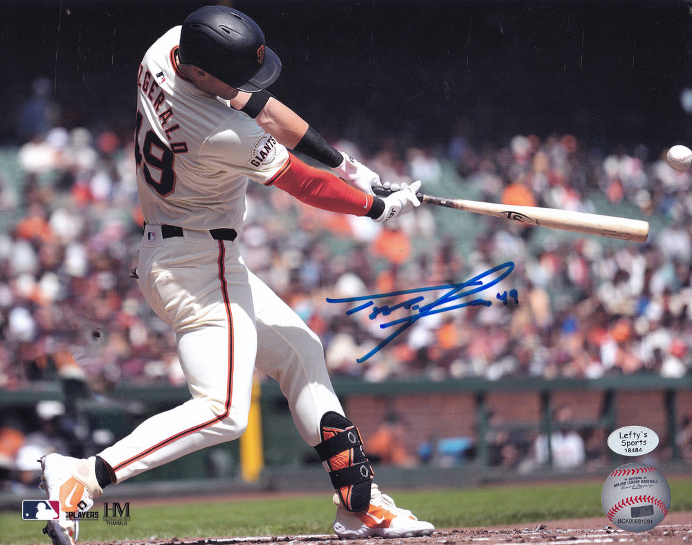 Tyler Fitzgerald San Francisco Giants Autographed 8x10 Photos