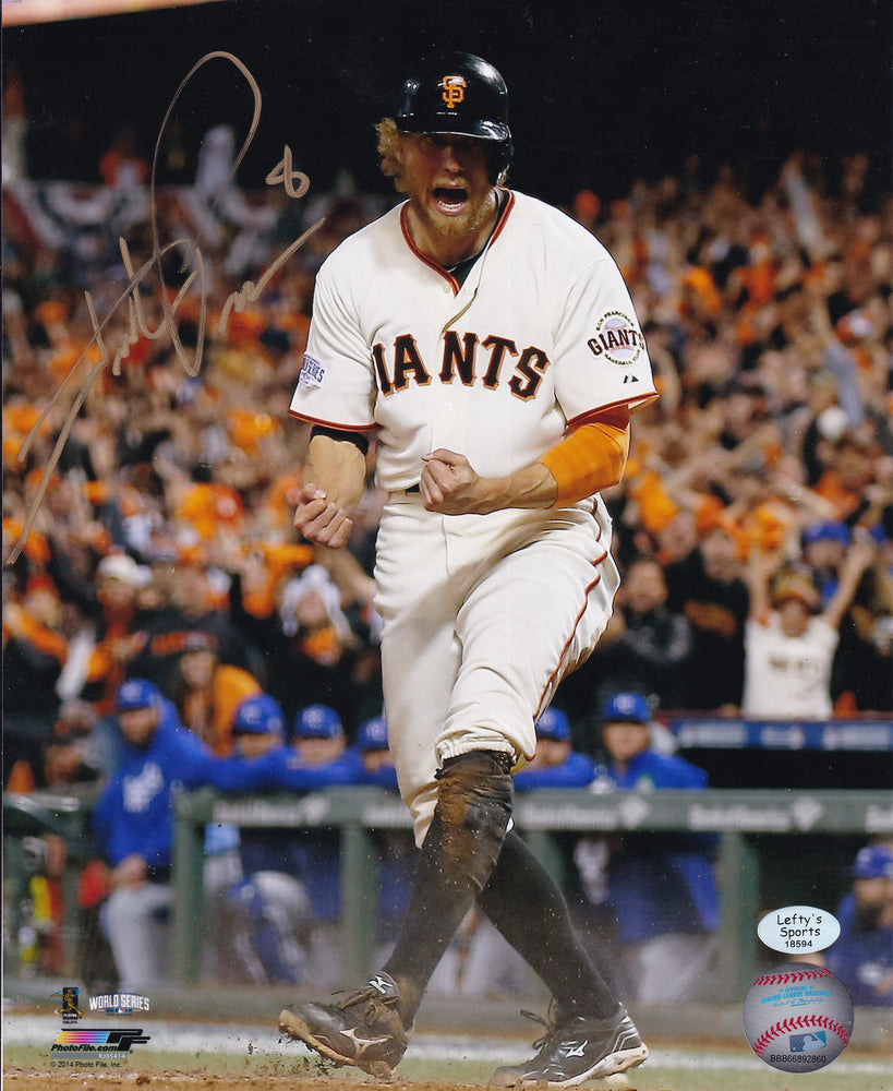 Hunter Pence San Francisco Giants Autographed 8x10 Photos