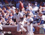 Robby Thompson San Francisco Giants Autographed 8x10 Photo (Grey Jersey, Hitting)